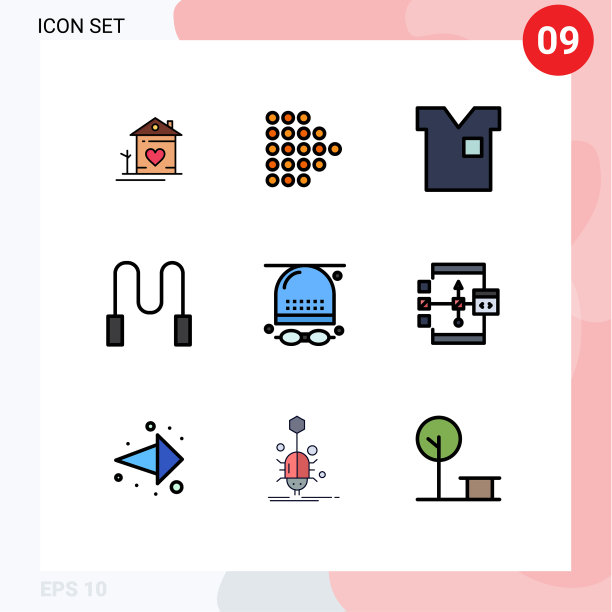 9 .用户界面填充线平色包的图片下载