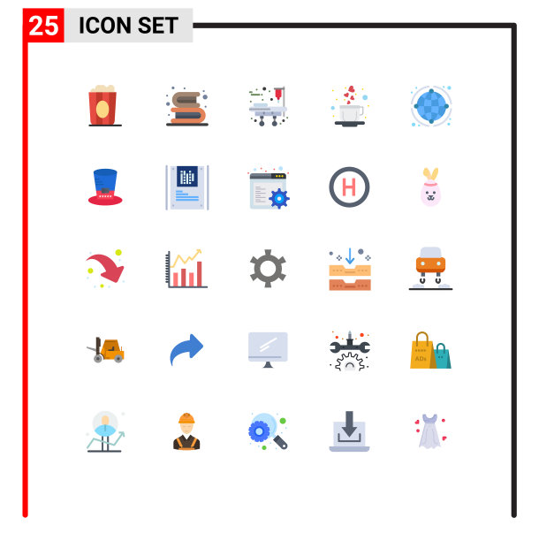 现代套25平色象形文字的图片下载