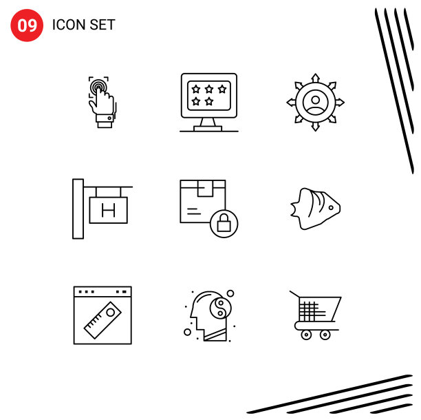 9 .适用于网页和手机的通用大纲图片下载