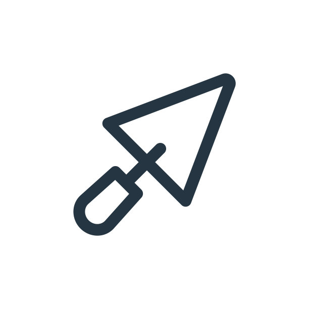 铲矢量图标孤立在白色背景。轮廓，细线铲图标，用于网站设计和移动，应用程序开发。细线铲轮廓图标矢量插图。图片下载