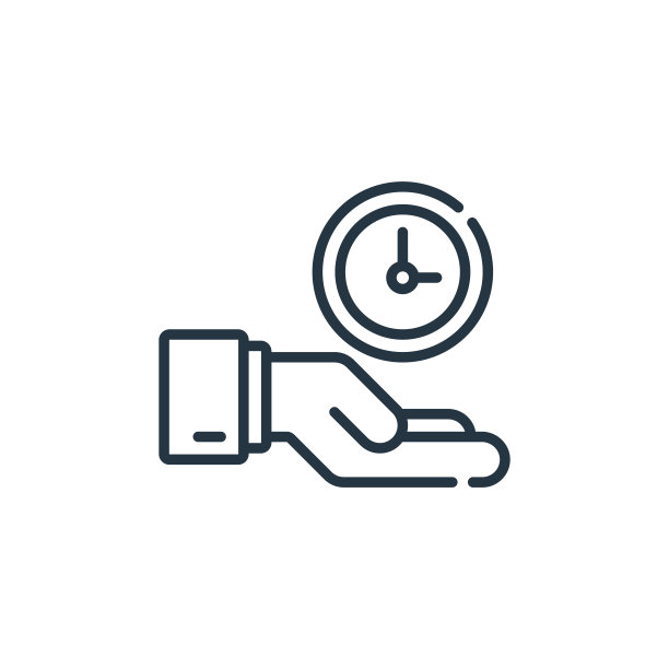 保存时间矢量图标隔离在白色背景。轮廓，细线图标节省时间，用于网站设计和手机，应用程序开发。细线节省时间轮廓图标矢量插图。图片下载