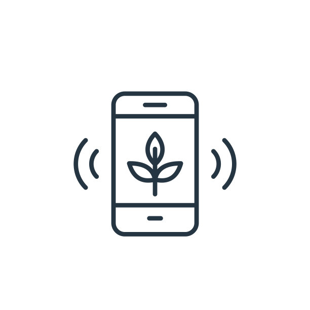 智能农场矢量图标孤立在白色背景。轮廓，细线智能农场图标，用于网站设计和移动，应用程序开发。细线智能农场轮廓图标矢量插图。图片下载