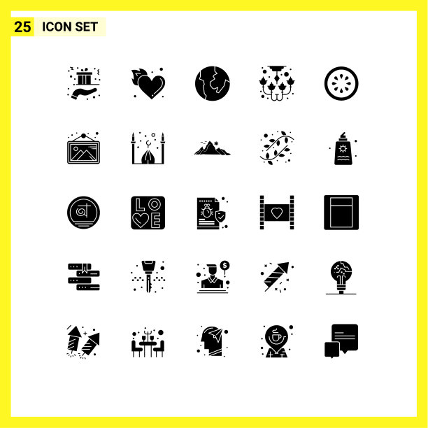 现代设25个立体象形食品图片下载