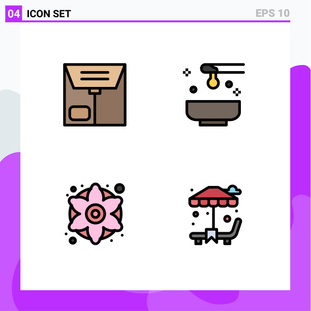 第四组填充线和平色标志图片下载