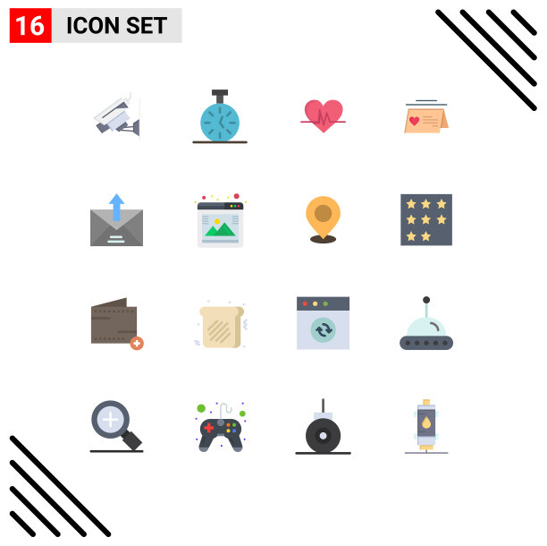 平色包的16个通用符号图片下载