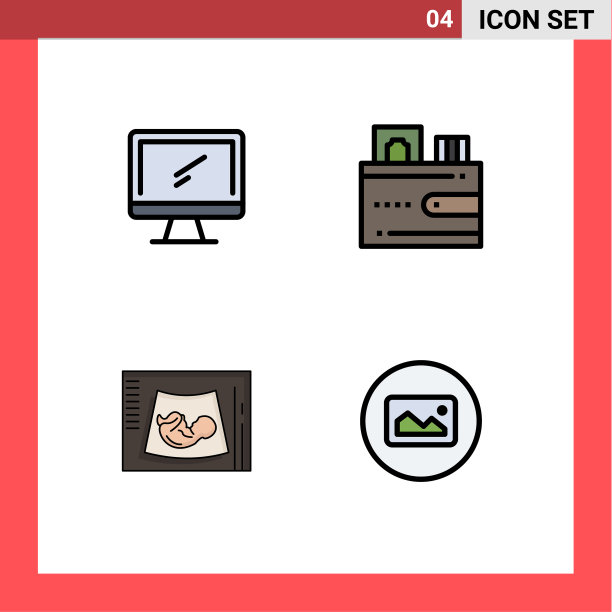 4 .用户界面填充线平色包的图片下载