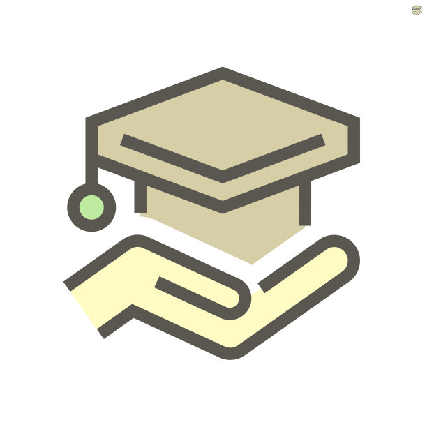 学士帽图标设计商业培训图片下载