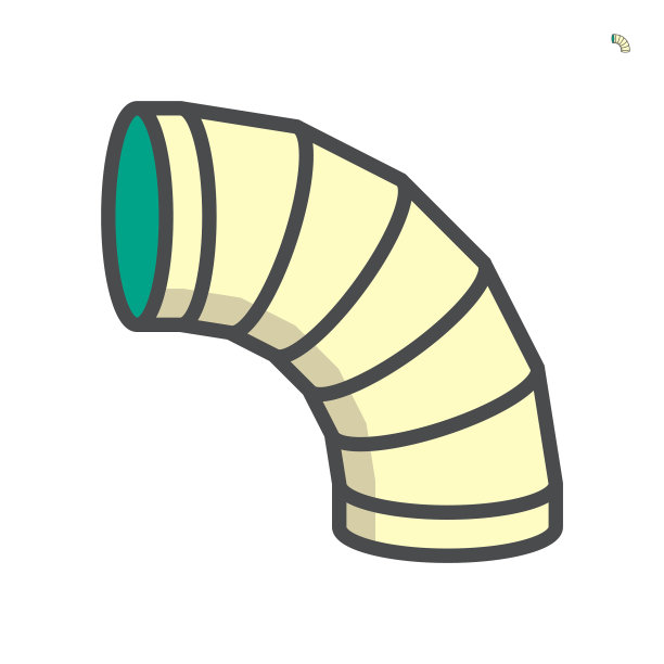 风管管道图标设计64x64像素完美图片下载