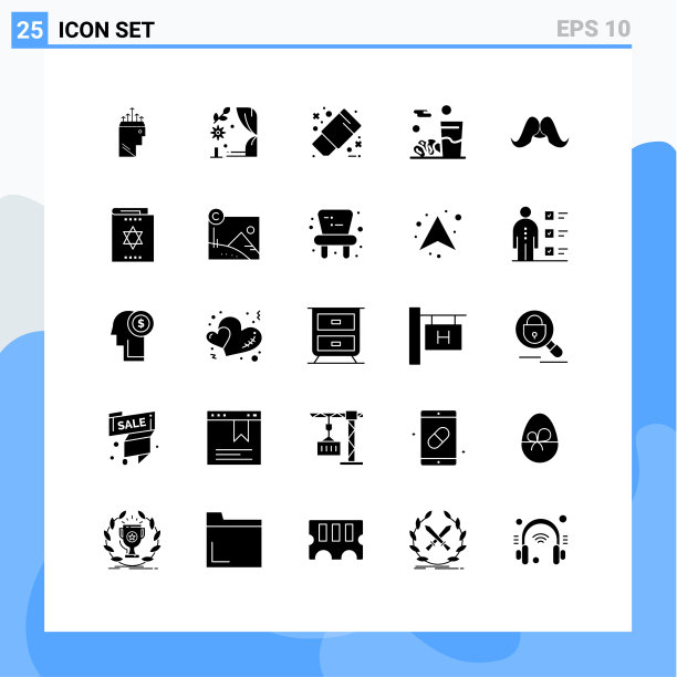 包25创意固体字形潮人图片下载