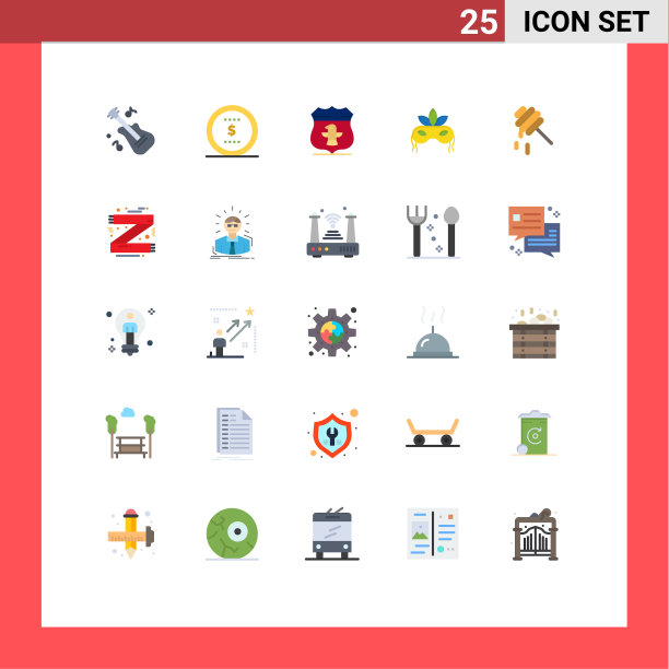 设置25平面颜色网格蜜蜂美国图片下载