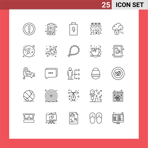 用户界面线装现代标识和图片下载