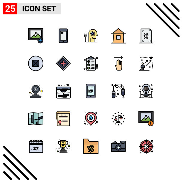 移动界面填充线平面颜色设置25图片下载