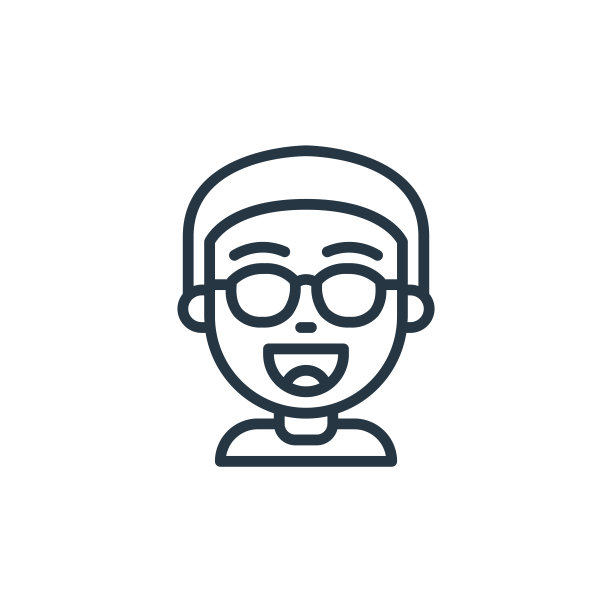 男孩图标向量从儿童头像概念。细线插图的男孩可编辑的笔触。男孩线性符号用于web和移动应用程序，标志，印刷媒体。图片下载