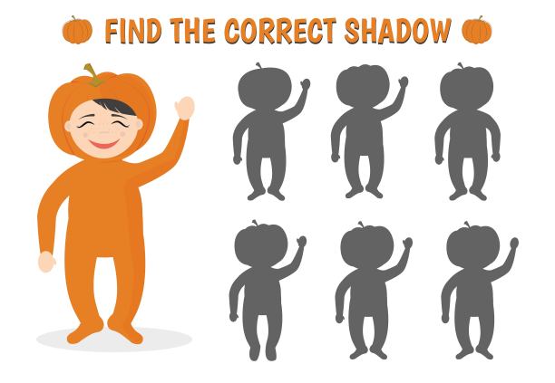 找到正确的阴影。万圣节图片下载