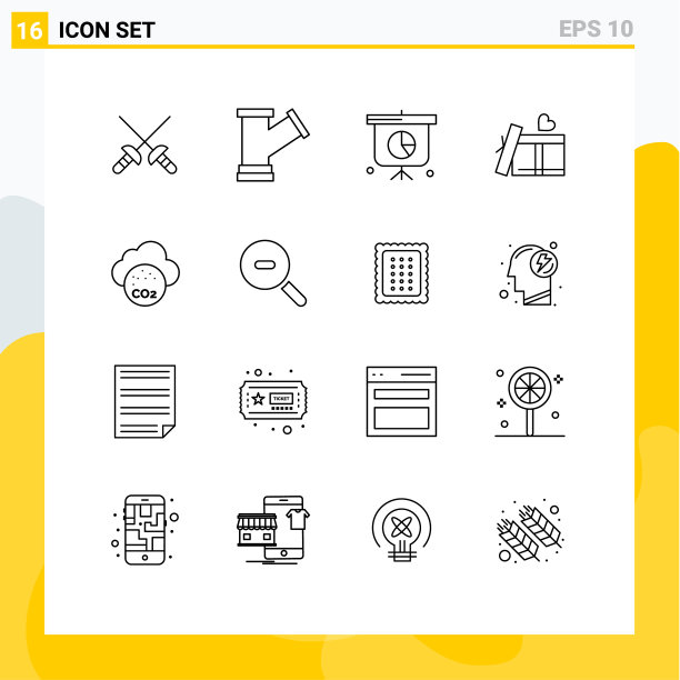 16通用大纲符号符号搜索公司图片下载