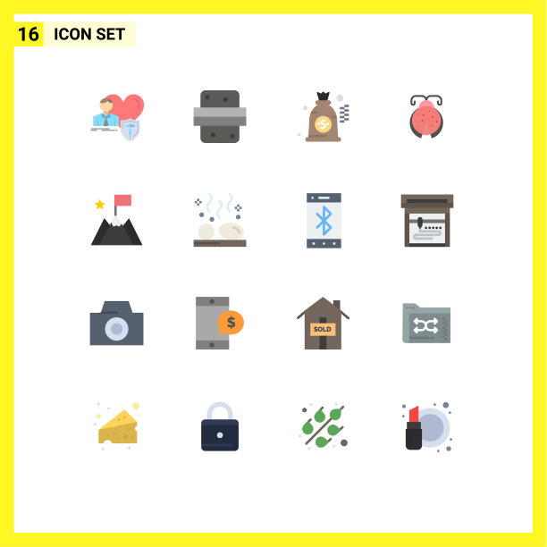 16组现代平面颜色设置图片下载