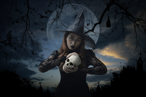 万圣节神秘概念图片下载