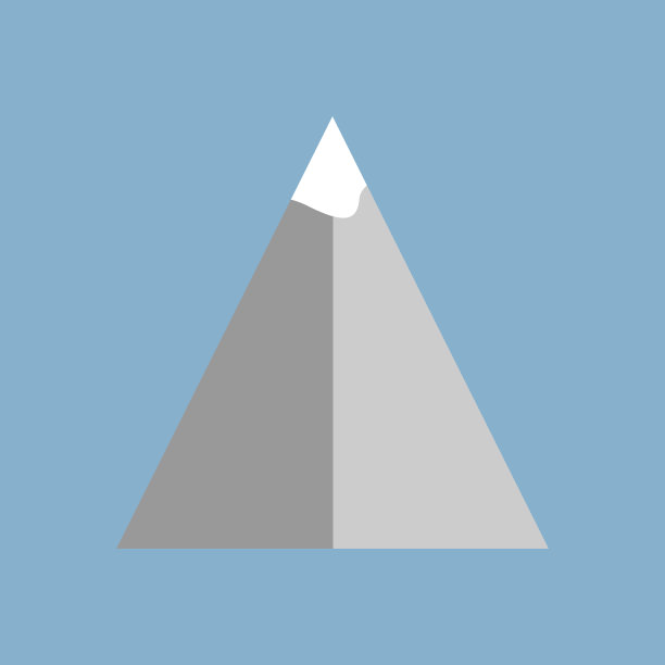 山成熟的轮廓图片下载