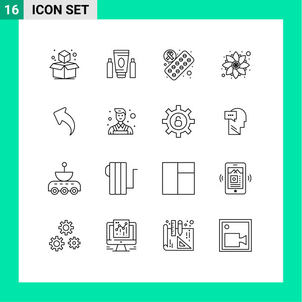 通用图标符号组16现代图片下载