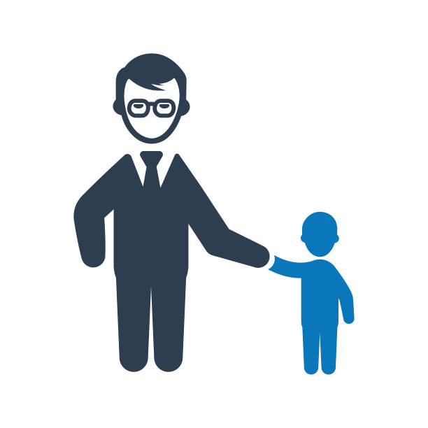 父子图标图片下载