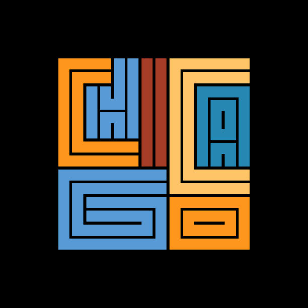 芝加哥印刷海报。t恤时装设计。图片下载