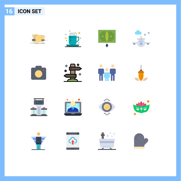 现代集16平色象形相机图片下载