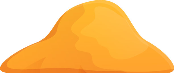 桩沙施工图标卡通风格图片下载