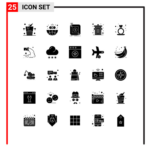 通用图标符号组25现代立体图片下载