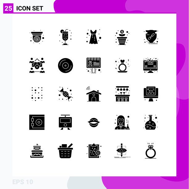 主题立体符号和可编辑符号的25个图片下载