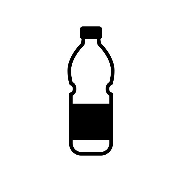 水瓶图标设计矢量模板图片下载