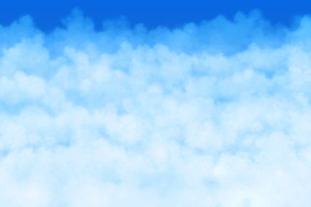 白云与蓝天纹理背景。图片下载