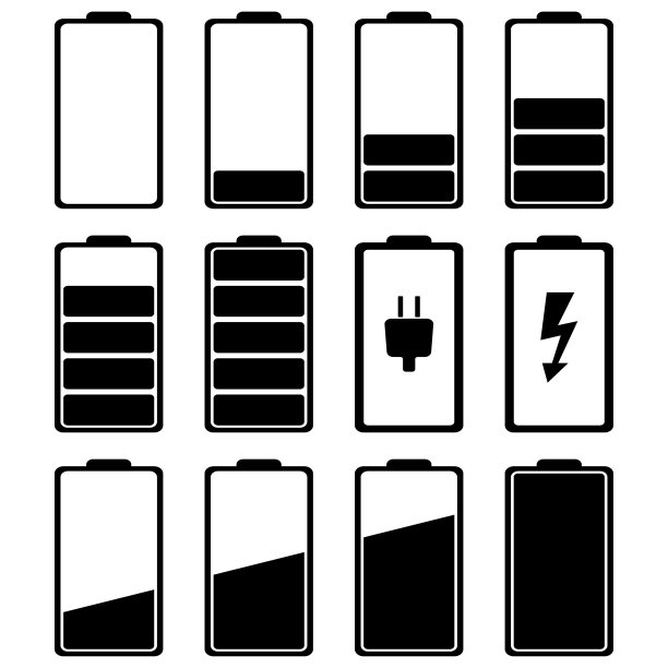 电池充电图标设置图片下载