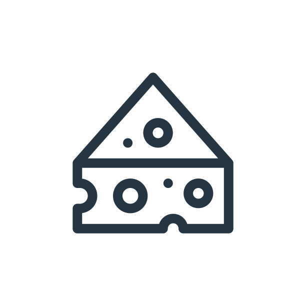 奶酪矢量图标孤立在白色背景。轮廓，细线奶酪图标，用于网站设计和移动，应用程序开发。细线奶酪轮廓图标矢量插图。图片下载