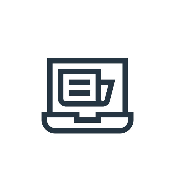 笔记本电脑矢量图标孤立的白色背景。轮廓，细线笔记本图标，用于网站设计和移动，应用程序开发。细线笔记本电脑轮廓图标矢量插图。图片下载