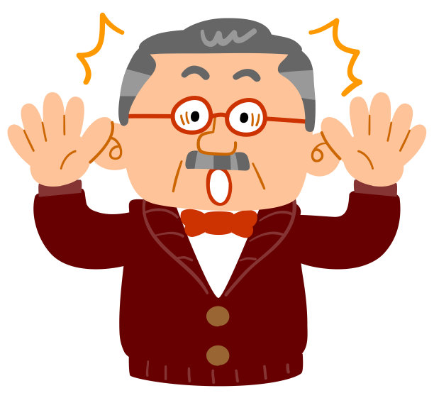 惊人的富有的老年人上身图片下载