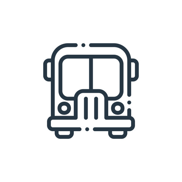 校车图标向量来自教育理念。细线插图的校车可编辑的笔触。校车线性标志，用于web和移动应用程序，标志，印刷媒体。图片下载