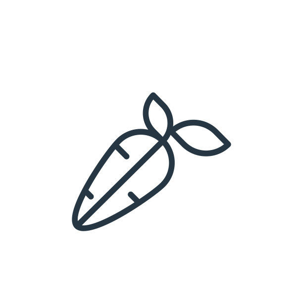 胡萝卜图标矢量从春天的概念。细线说明胡萝卜可编辑的笔画。胡萝卜线性标志用于网络和移动应用程序，标志，印刷媒体..图片下载