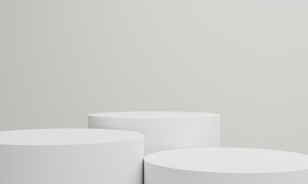 圆形抽象3DCG图像背景图片下载