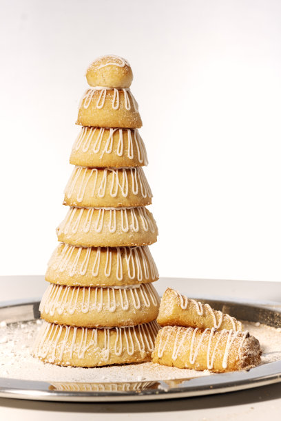 以白色背景为背景的丹麦新年庆祝图片下载