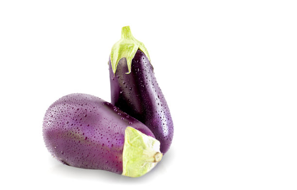 两个茄子图片下载