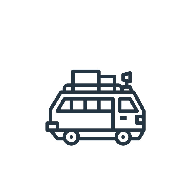 矢量图标孤立在白色背景上。轮廓，细线货车图标的网站设计和移动，应用程序开发。细线货车轮廓图标矢量插图。图片下载