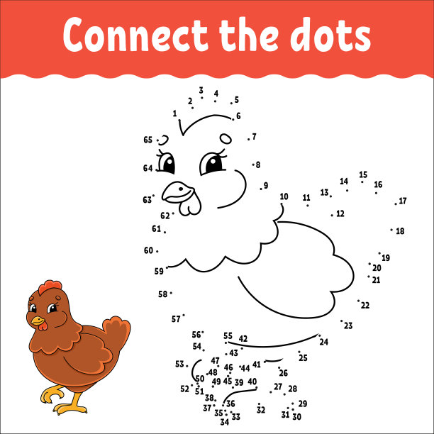 点对点游戏。画一条线。为孩子。活动工作表。彩色的书。与答案。卡通人物。图片下载