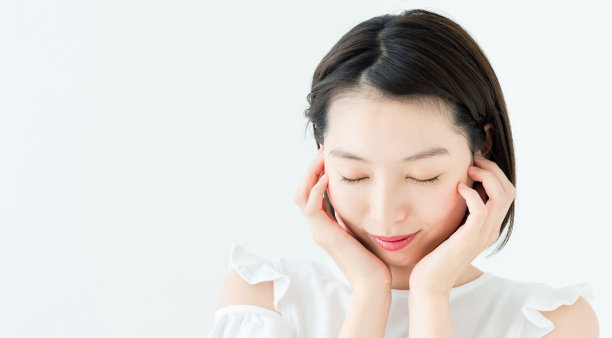 年轻亚洲女性的美丽观念。图片下载