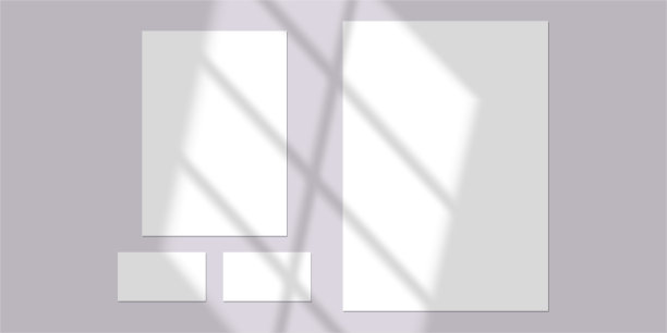 矢量阴影叠加效果。透明柔和的光线和阴影从窗户。透明的窗户阴影和自然闪电的模型。10 eps目。图片下载