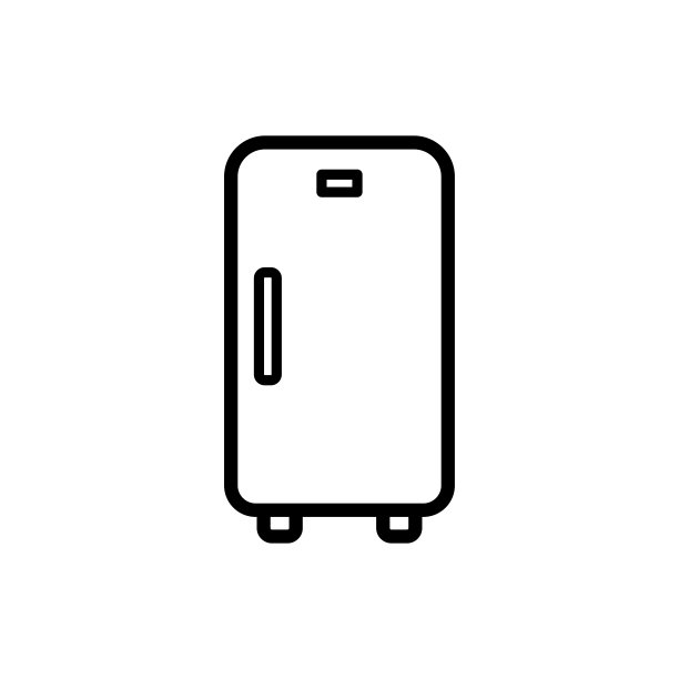 冰箱图标矢量插图设计图片下载