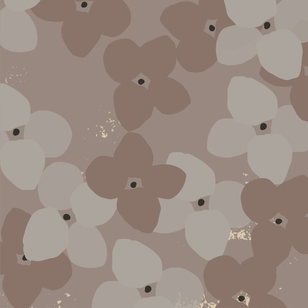 抽象花卉图案秋季背景图片下载