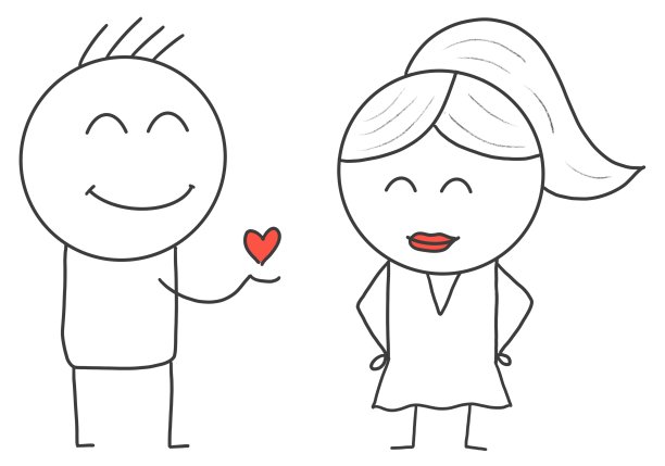 男人向女友求婚或表白图片下载