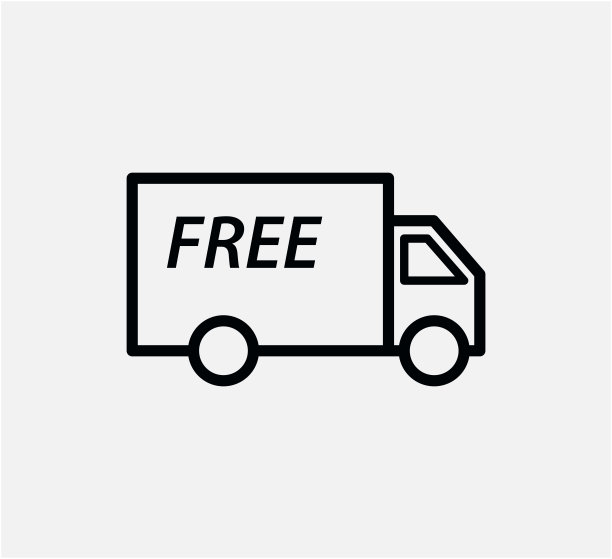 交付图标矢量标志模板图片下载