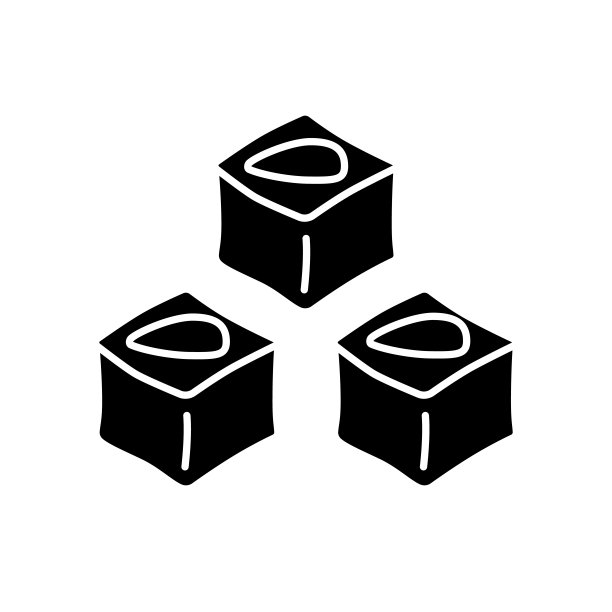 Lokum黑色字形图标图片下载