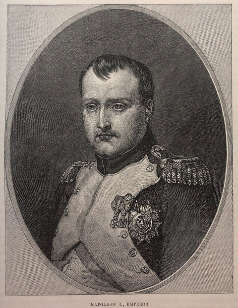 古董插图-拿破仑·波拿巴一世-皇帝图片下载